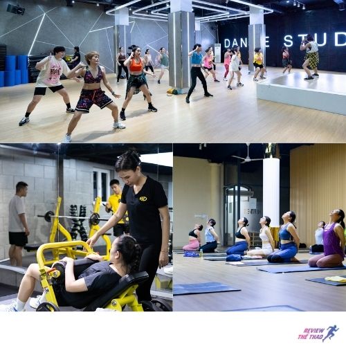 HD Fitness Center có nhiều lớp học thể thao khác nhau