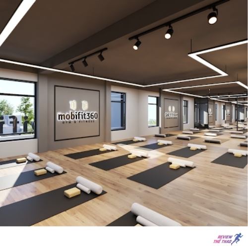 Không gian Mobifit360: Thoáng mát, tiện ích đầy đủ cho học viên