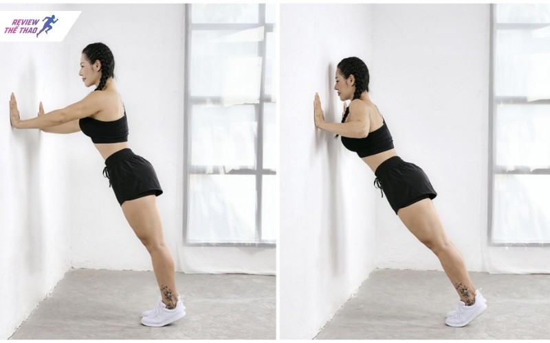 Bài tập chống đẩy vào tường