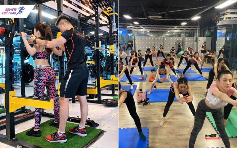 Các dịch vụ tập luyện nổi bật tại Blue Gym Cầu Giấy