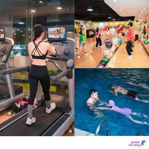 Mỗi gói tập sẽ tương ứng với những tiện ích khác nhau