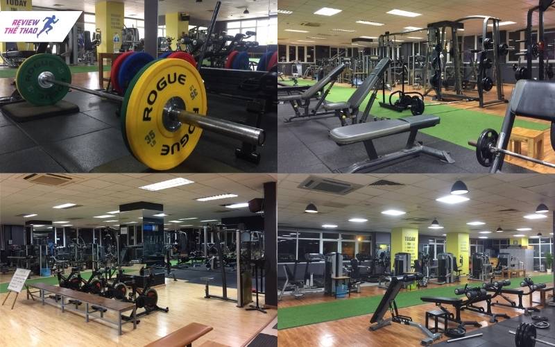 Tập luyện đỉnh cao cùng hệ thống máy móc hiện đại và không gian tiện nghi