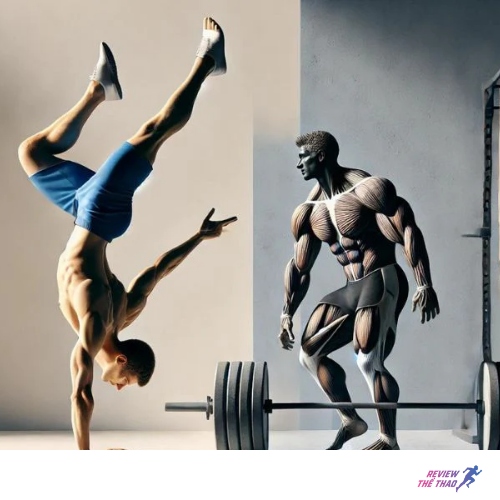 Nâng tạ nặng, phát triển cơ bắp nhanh chóng và rõ rệt