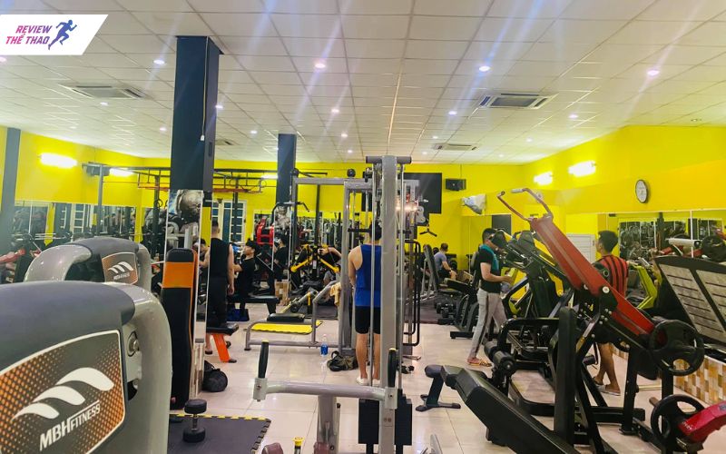 Cơ sở vật chất tại Gold Gym