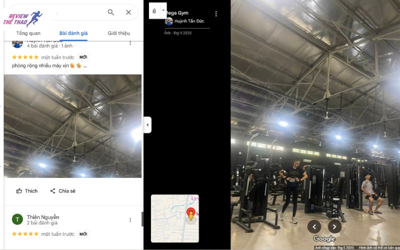 Đánh giá của khách hàng về Mega Gym