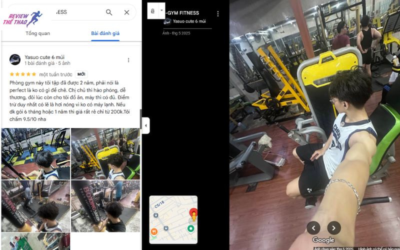 Cơ sở vật chất tại T-GYM FITNESS
