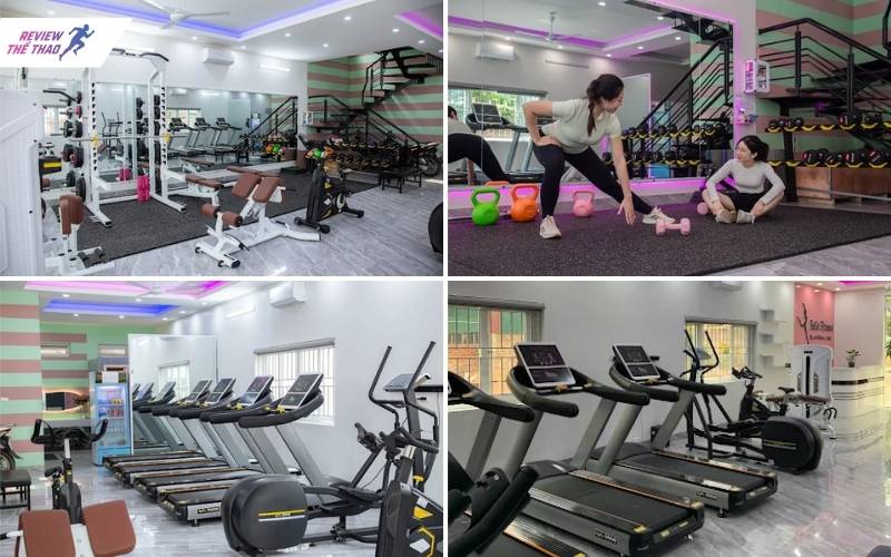 Belle Fitness – không gian phòng gym Vĩnh Phúc hiện đại, sạch sẽ và thân thiện